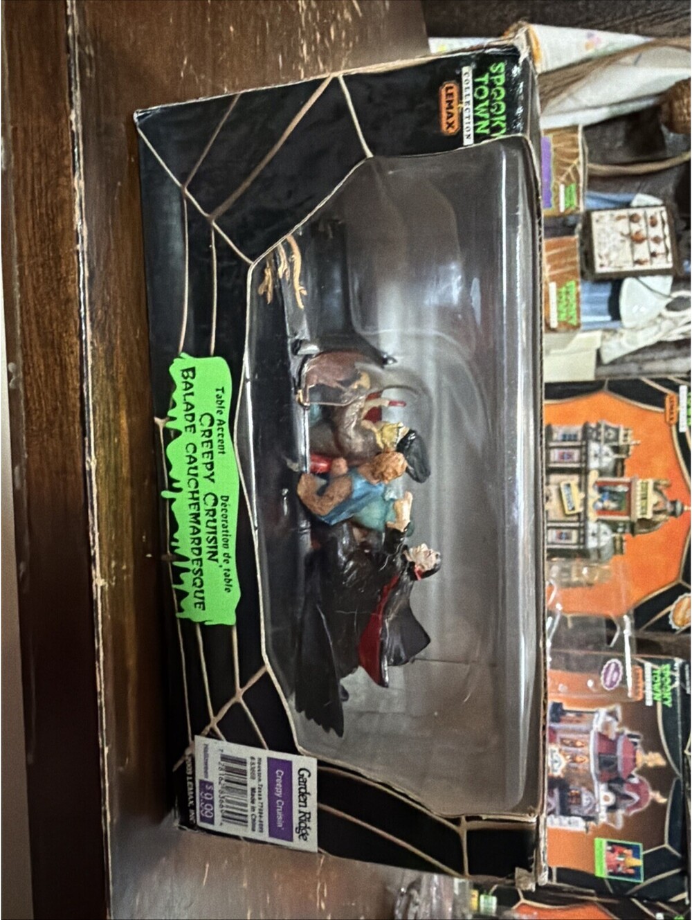 Lemax Spooky Town 83669 CREEPY CRUISIN' 2008 Table Accent Halloween w/Box